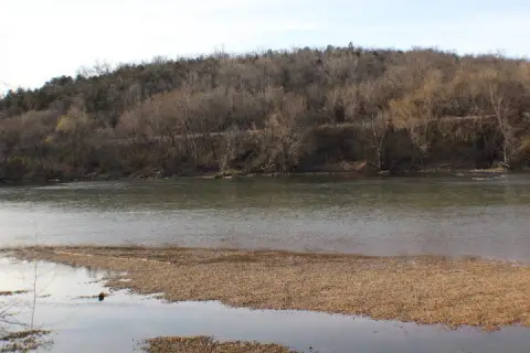 White Riverfront Land Lot