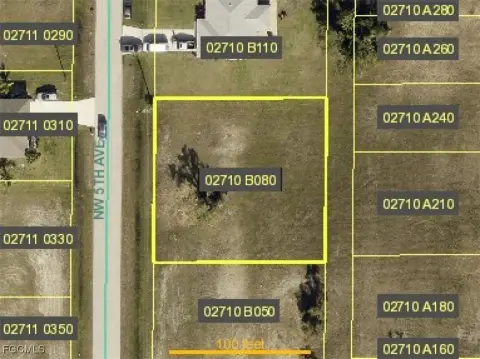 Cape Coral Commercial Triple Lot