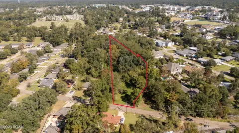 Commercial Land with Mature Trees