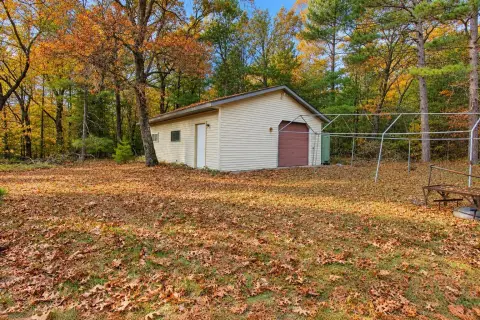 Wooded Hunting Land with Garage
