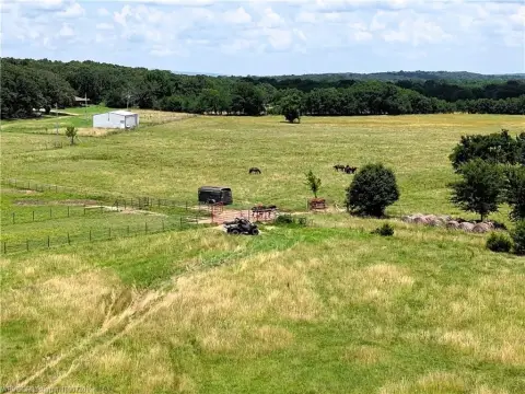 Cross-Fenced Ranchland with Four Pastures