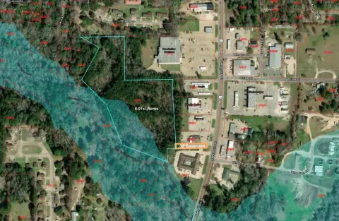 Prime Commercial Land in Woodville, TX