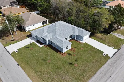 Concrete Block Duplex with Private Entrances