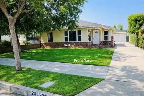 Covina Duplex on R3 Lot