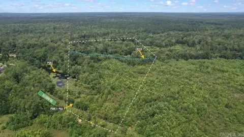 20.77 Acres with Creek & Pond