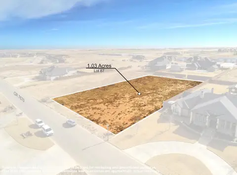 Lubbock TX 1-Acre Lot