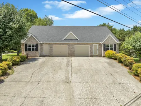 Side-by-Side Duplex with Garages