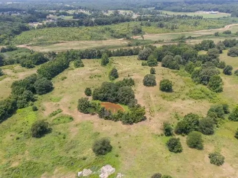 Farm with Fenced Pasture