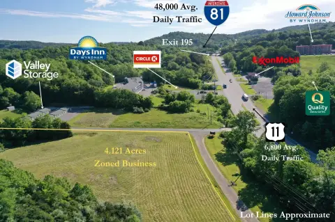 Prime Commercial Land Near I-81