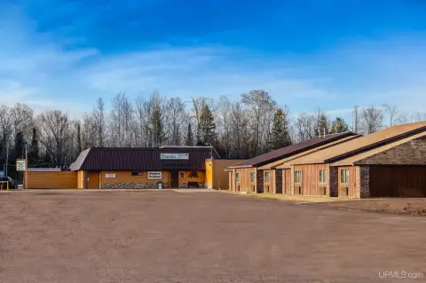 Motel, Restaurant, Bowling Alley, Gas Station