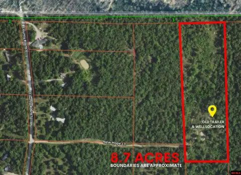 Secluded Wooded Land with Creek