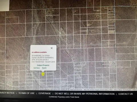 Rosamond Land for Sale