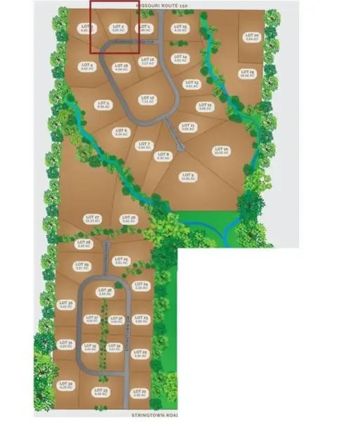 Acreage Lot in Crawford Creek