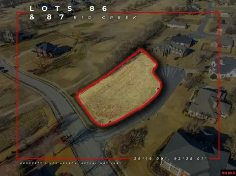 Residential Lots in Golf Community