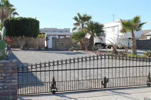 Landscaped Lot with RV Hookups