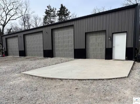 10-Acre Lot with Two Shops