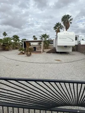 Yuma Vacant Lot with Trailer