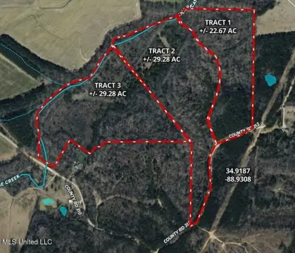 Recreational Land in Tippah County