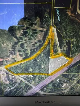 Partially Cleared Development Land