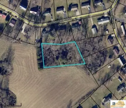 Acreage in Richardson Acres Subdivision