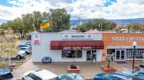 Storefront Building Near Public Parking