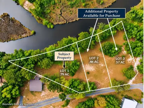 Waterfront Land with Boat Ramp