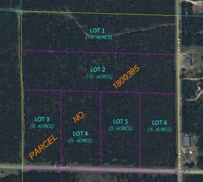 Wooded Acreage Near Wisconsin Rapids