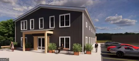 Barn-Inspired Commercial Building in Braselton