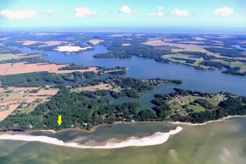 Beachfront Lot with Bay Views