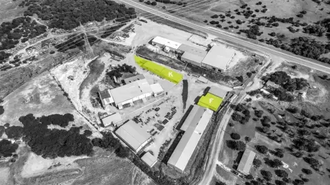 Granbury Industrial Space with Cranes