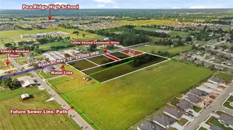 Pea Ridge Commercial Land Available