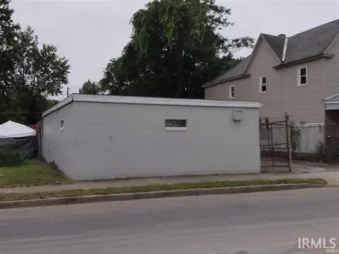 Downtown Commercial Building with Fenced Lot