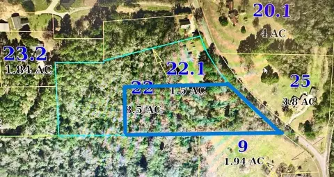 Ellisville Land with Wooded Tract