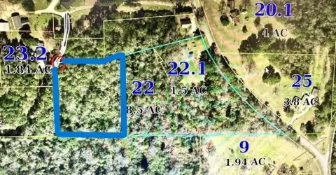 Ellisville Wooded Land For Sale