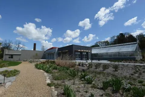 Greenhouse on Kalamazoo River Trail