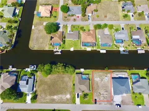 Gulf Access Lot in Cape Coral