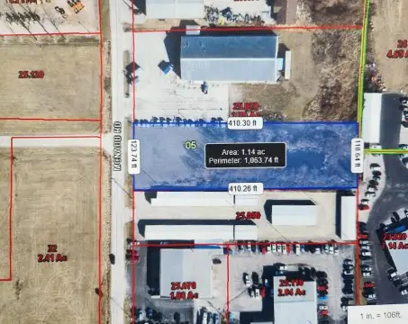 One-Acre Commercial Parcel