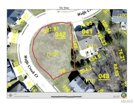 Vacant Lot in Timberwolfe Estates