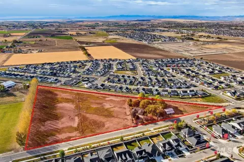 Fenced Commercial Land
