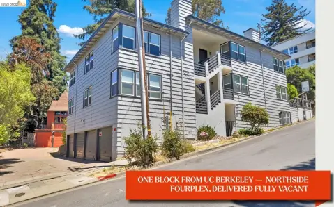 Vacant Four-Unit Quadplex