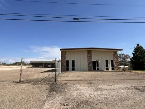 Fenced Flex Space with Shops