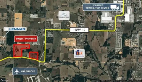 Bentonville Land with Highway Frontage
