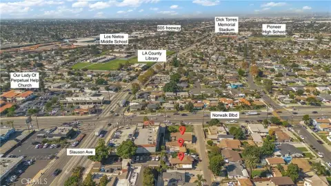 Whittier Triplex on Large Lot