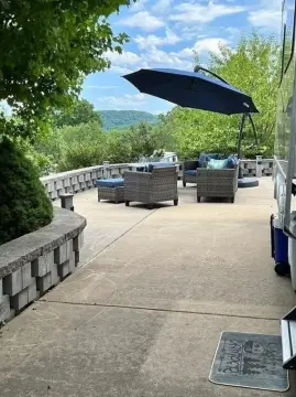 Land with Lake and Mountain Views