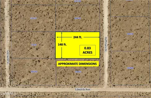 Undeveloped Land Parcel in El Paso