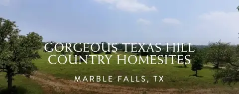 Marble Falls Estate Community Lot
