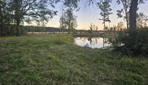 Splendora Acreage with Pond