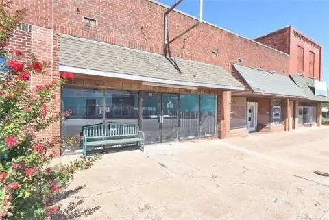 Retail Storefront with New Roof