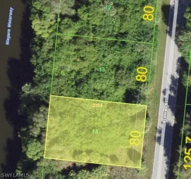 Port Charlotte Canal Lot Available