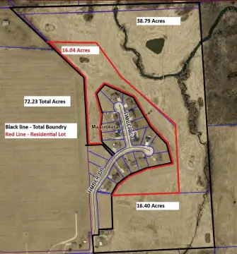Agricultural Acreage with Mixed Zoning